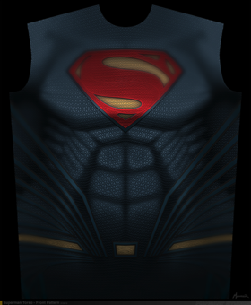 Superman Front Torso